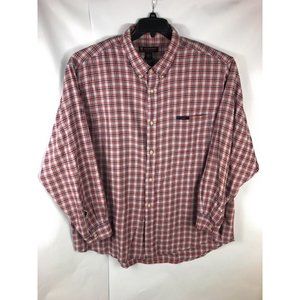 Polo Jeans Men's 2XL Long Sleeve Button Up Multicolor Cotton Shirt Adult A24